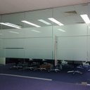 Ver imagem 3 de Película Jateada Texturizada Transparente Fosca Para Vidro Box Vitrine Janela 3 x 1mt