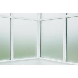 Película Jateada Texturizada Transparente Fosca Para Vidro Box Vitrine Janela 3 x 1mt - 1