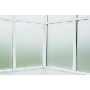 Película Jateada Texturizada Transparente Fosca Para Vidro Box Vitrine Janela 3 x 1mt