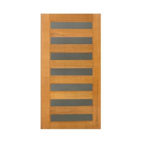 Folha de Porta 210x70cm Tauari Madrid S/ Vidro Mapaf