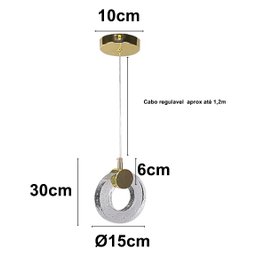 GMH PENDENTE URANO GOLD P-URANO-GOLD - 2