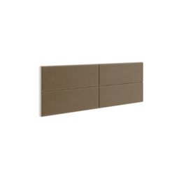 Cabeceira Cama Casal Box 1,40 Arábica Bege - 1