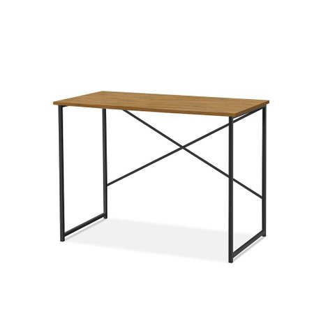 Aparador Steel 90 Cm Estilo Industrial com Pés em Aço Preto/off White