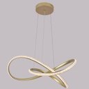 Ver imagem 2 de Pendente Nordecor Led Labra Cristal 2340 - Dourado - 3000K | 47W / 3.760LM / IP20