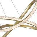 Ver imagem 3 de Pendente Nordecor Led Labra Cristal 2340 - Dourado - 3000K | 47W / 3.760LM / IP20