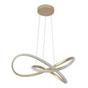 Ver imagem 1 de Pendente Nordecor Led Labra Cristal 2340 - Dourado - 3000K | 47W / 3.760LM / IP20