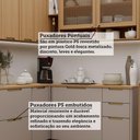 Ver imagem 7 de Cozinha Modulada Completa de Canto 8 Peças com Tampo e Banca Cinammon-freijó