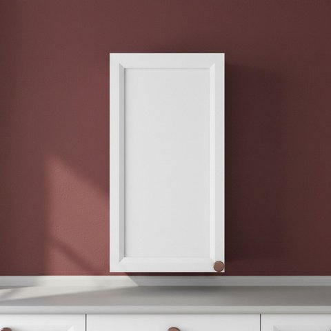 Armário Aéreo 1 Porta Clássico 40cm Unna Poliman Móveis