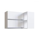 Ver imagem 1 de Armário Aéreo Cozinha Athena 2 Portas Branco - Irm Móveis