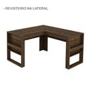 Ver imagem 1 de Mesa Escritório Angular Me4145 Nogal - Tecnomobili