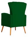 Ver imagem 6 de Kit 2 Poltronas Estofada Melinda Sala Recepção Suede