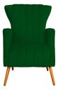 Ver imagem 4 de Kit 2 Poltronas Estofada Melinda Sala Recepção Suede