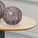 Ver imagem 6 de Mesa Lateral Orgânica Vitta Monopé com Pé de Aço – Mesa de Apoio Moderna Off White/cedro