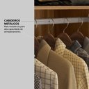 Ver imagem 7 de Guarda Roupa Casal 6 Portas com Espelho e 6 Gavetas Equador - Nogueira Touch