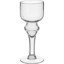 Ver imagem 1 de Vaso Decorativo Enfeite Casa Vidro 30x12x12cm Transparente