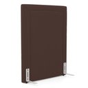 Ver imagem 2 de Cabeceira Cama Box Solteiro Alba 90cm com Frame Bouclé Marrom - Desk Design