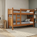 Ver imagem 4 de Beliche Adulto ou Infantil com 02 Colchões D20 Grade Robusta Reforçada com Proteção Completa