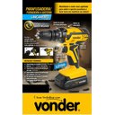 Ver imagem 2 de Furadeira Parafusadeira Vonder Pfv 112qr 12v Quick Release