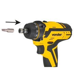 Furadeira Parafusadeira Vonder Pfv 112qr 12v Quick Release - 5
