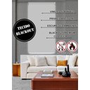Ver imagem 2 de Persiana Rolo Blackout 100X160 Bege