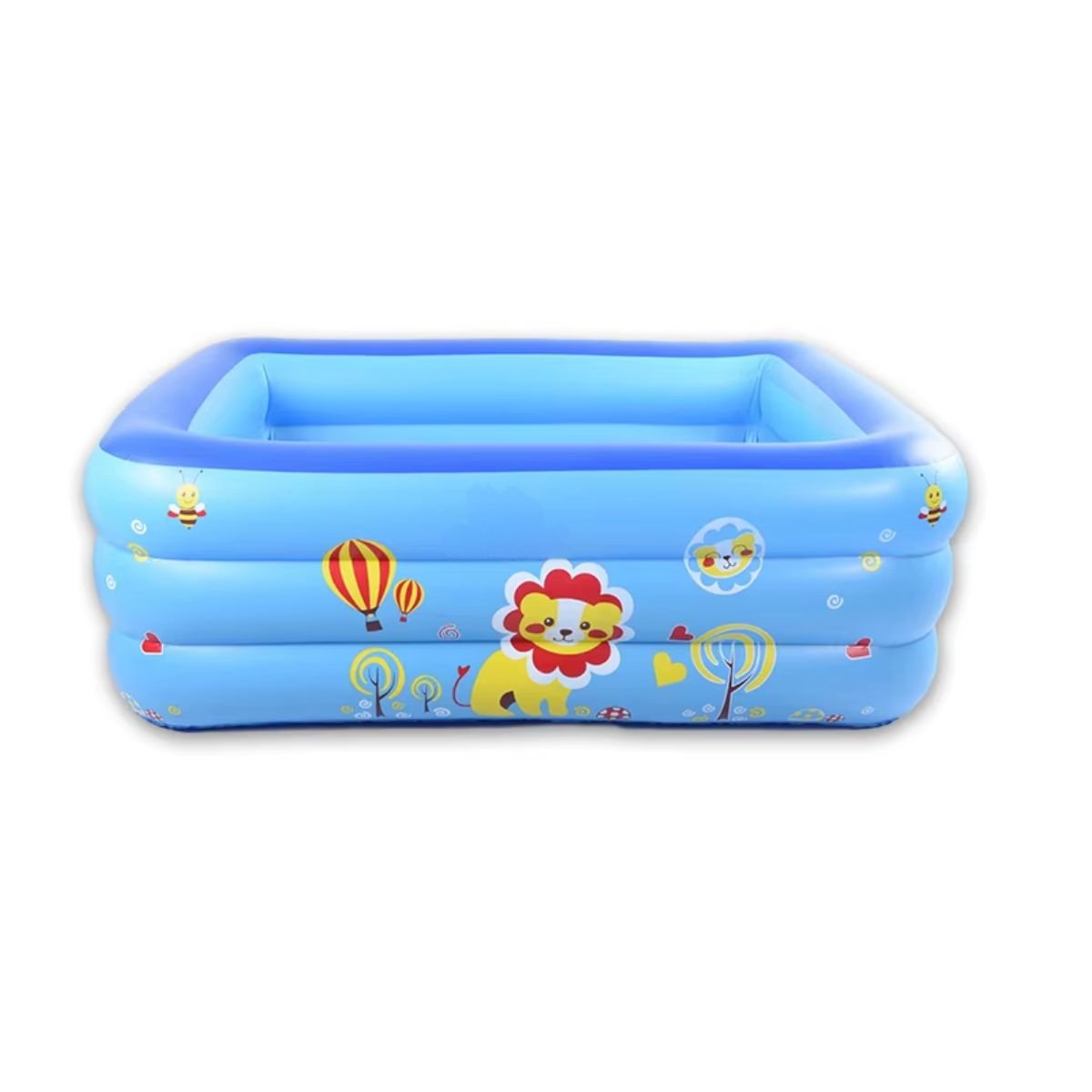 Piscina Inflável Infantil 150x105x55cm Personagens Banheira:rosa