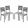 Kit 4 Cadeiras para Cozinha e Sala de Jantar 541.sli - 2