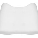 Ver imagem 2 de Kit 02 Puff Decorativo Leticia Suede Branco Pés Palito House