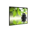 Ver imagem 3 de Quadro Decorativo Barcelona Zen Pedras E Folhas Vd 70x70 cm 70 x 70 cm