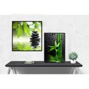 Ver imagem 2 de Quadro Decorativo Barcelona Zen Pedras E Folhas Vd 70x70 cm 70 x 70 cm
