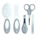 Ver imagem 2 de Kit Higiene Bebe 5 Peças com Necessaire Cinza Pimpolho