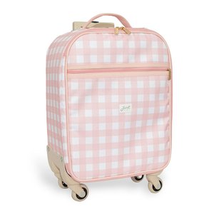 Lançamento Mala de Rodinha Bordo Vichy Rosa Just Baby Mala de Rodinhas Bordo