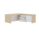 Ver imagem 2 de Conjunto Escritório Artany: Mesa e Estante c/ LED
