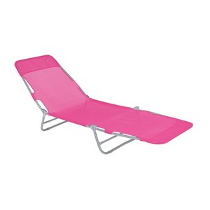 Cadeira Espreguiçadeira Textiline - Rosa Mor