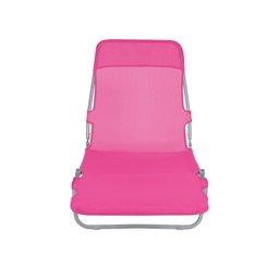 Cadeira Espreguiçadeira Textiline - Rosa Mor - 3