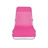 Cadeira Espreguiçadeira Textiline - Rosa Mor - 3