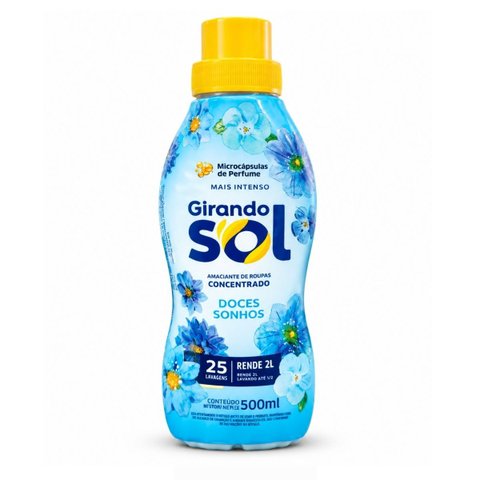 Amaciante Concentrado Doce Sonhos 500ml Girando Sol