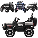 Ver imagem 3 de Jipe Infantil Elétrico Bang Toys Blitzor Branco 12v Controle Remoto