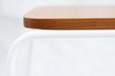 Ver imagem 4 de Mesa Lateral Letti Banco Sapateira Industrial Elegante:Branco