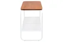 Ver imagem 7 de Mesa Lateral Letti Banco Sapateira Industrial Elegante:Branco