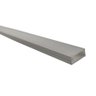 Canaleta Perfil Sobrepor Alumínio para Fita Led - 1m - Branco - 2