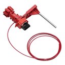 Ver imagem 1 de Bloqueio Universal de Segurança Pequeno para Válvulas com Cabo 2,4m Brady 51394 51394