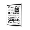 Ver imagem 3 de Placa Decorativa Fé e Religião - João 13:16 - 30x45cm