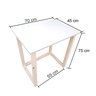 Escrivaninha Para Home Office 70cm Compacta - 4