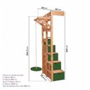 Ver imagem 5 de Treliche Active Play com Kit Escalada Infantil Esquerda Climb Casatema MadeiraOriginals Verde