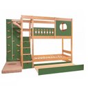 Ver imagem 2 de Treliche Active Play com Kit Escalada Infantil Climb Casatema MadeiraOriginals Verde/Madeira Natural