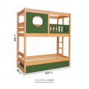 Ver imagem 3 de Treliche Active Play com Kit Escalada Infantil Climb Casatema MadeiraOriginals Verde/Madeira Natural