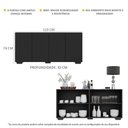 Ver imagem 3 de Buffet Aparador para Sala de Jantar Multimóveis Mp1092 Preto