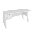 Ver imagem 1 de Mesa de Escritório com 2 Gavetas 163x74cm Me4122 Branco