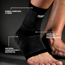 Ver imagem 5 de Tornozeleira Ortopédica Compressão Elástica Estabilizadora