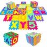 Tapete Eva Infantil 28x28cmx8mm Alfanumérico 36 Peças - 1
